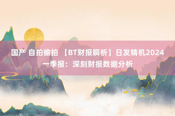 国产 自拍偷拍 【BT财报瞬析】日发精机2024一季报：深刻财报数据分析