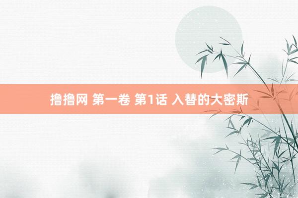 撸撸网 第一卷 第1话 入替的大密斯